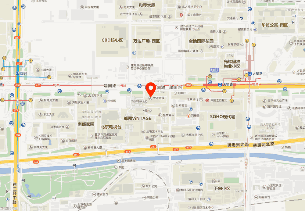 世茂大厦位置地图